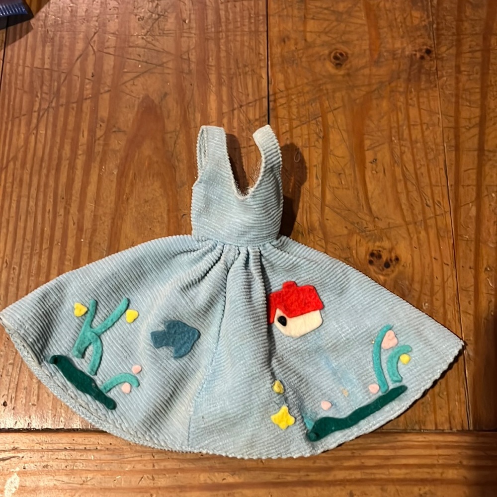 Vintage Barbie Corduroy Jumper